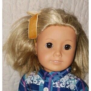 Vintage American Girl Pleasant Company 18" Doll Blonde Hair Brown Eyes Retired